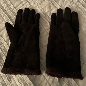 Isotoner fur lined gloves